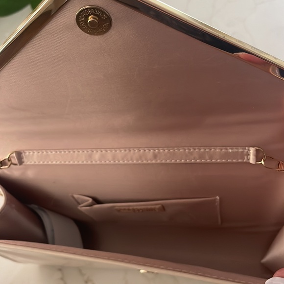 NWOT BLUSH CLUTCH OR STRAPPED PURSE - Picture 5 of 8